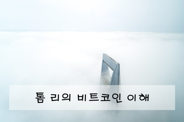 톰 리의 비트코인 이해