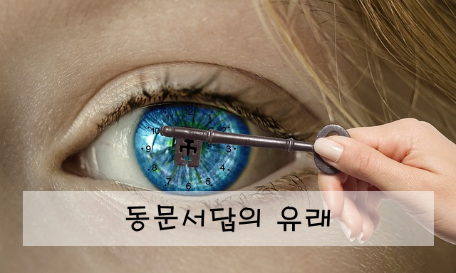 동문서답의 유래