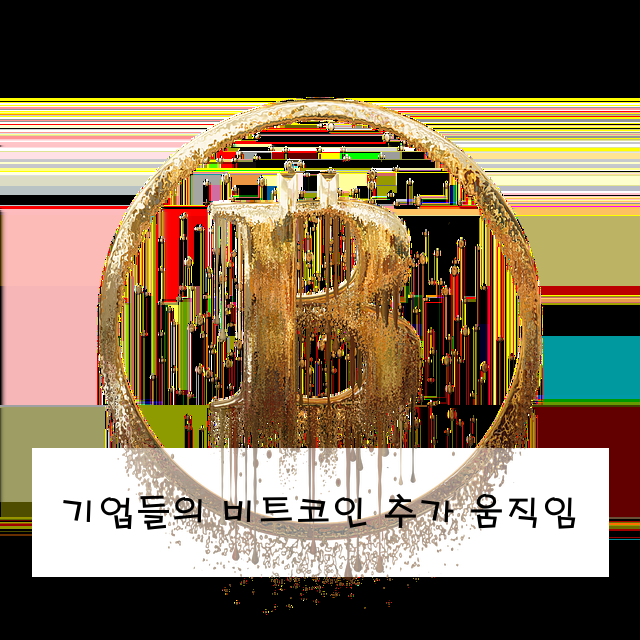 기업들의 비트코인 추가 움직임