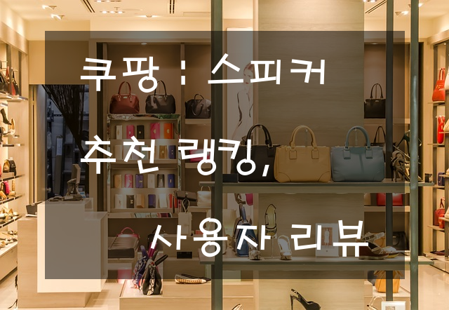 스피커 추천 랭킹, 사용자 리뷰