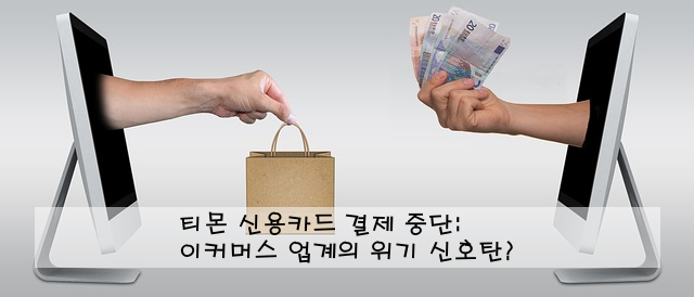 티몬 신용카드 결제 중단: 이커머스 업계의 위기 신호탄?