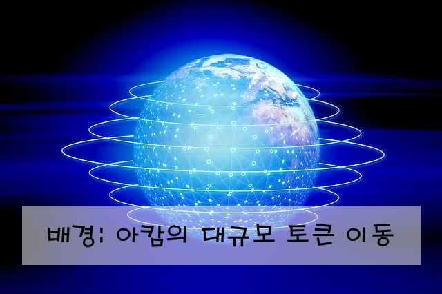 배경: 아캄의 대규모 토큰 이동