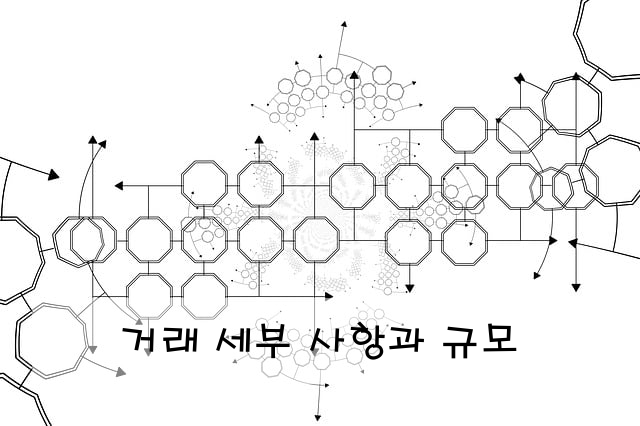 거래 세부 사항과 규모