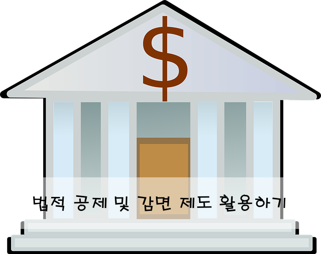 법적 공제 및 감면 제도 활용하기