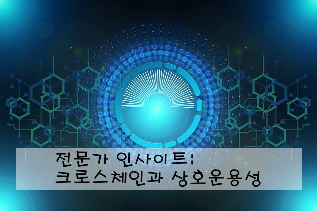 전문가 인사이트: 크로스체인과 상호운용성