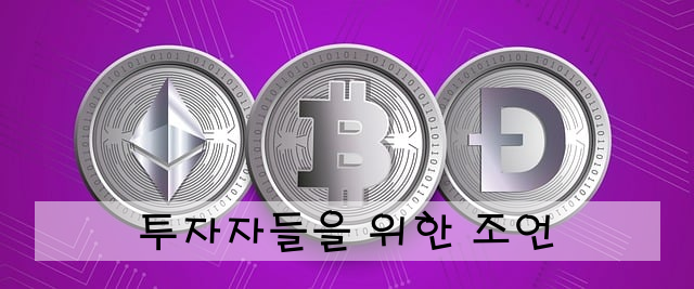 투자자들을 위한 조언