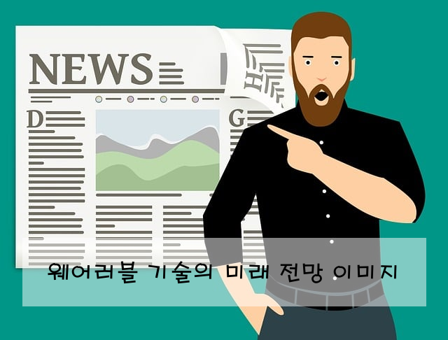 웨어러블 기술의 미래 전망 이미지