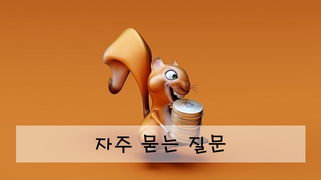 자주 묻는 질문