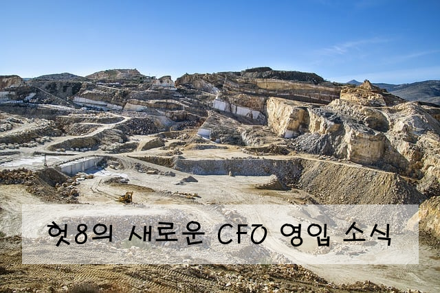 헛8의 새로운 CFO 영입 소식