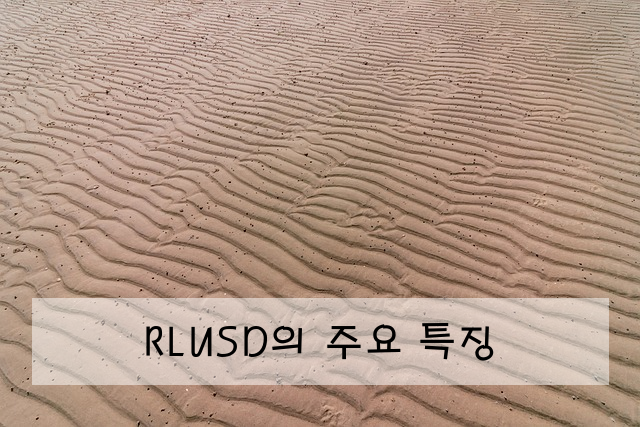 RLUSD의 주요 특징