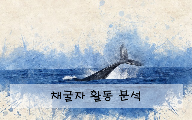 채굴자 활동 분석