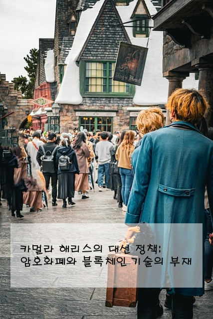 카멀라 해리스의 대선 정책: 암호화폐와 블록체인 기술의 부재