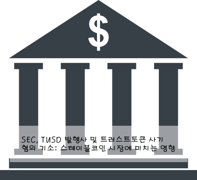 SEC, TUSD 발행사 및 트러스트토큰 사기 혐의 기소: 스테이블코인 시장에 미치는 영향