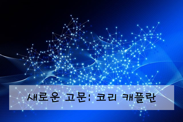 새로운 고문: 코리 캐플란