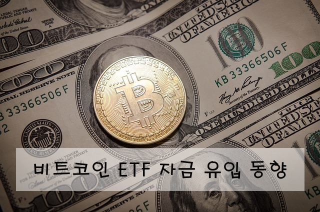 비트코인 ETF 자금 유입 동향