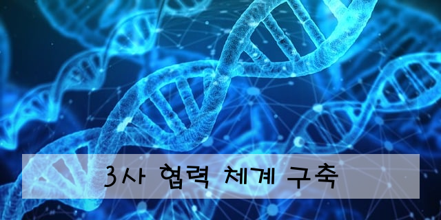 3사 협력 체계 구축