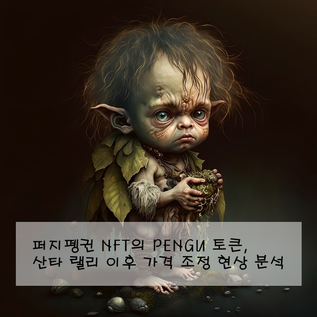 퍼지펭귄 NFT의 PENGU 토큰, 산타 랠리 이후 가격 조정 현상 분석