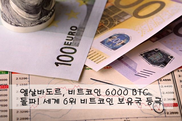 엘살바도르, 비트코인 6000 BTC 돌파! 세계 6위 비트코인 보유국 등극