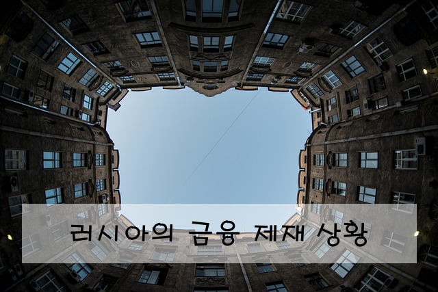 러시아의 금융 제재 상황