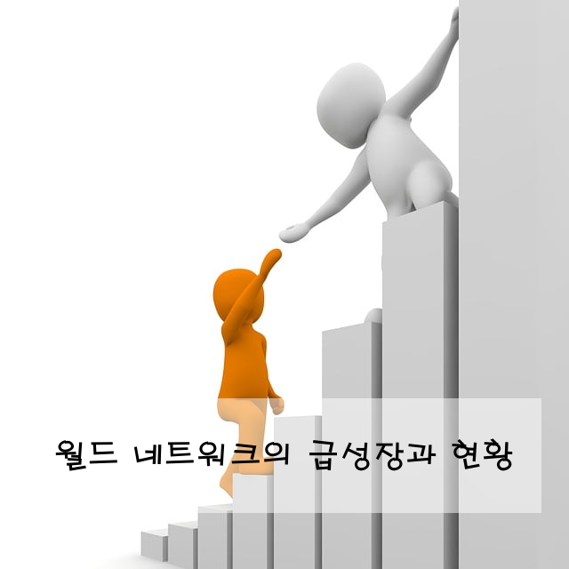 월드 네트워크의 급성장과 현황