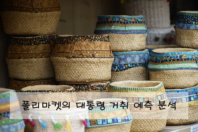 폴리마켓의 대통령 거취 예측 분석