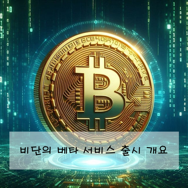 비단의 베타 서비스 출시 개요