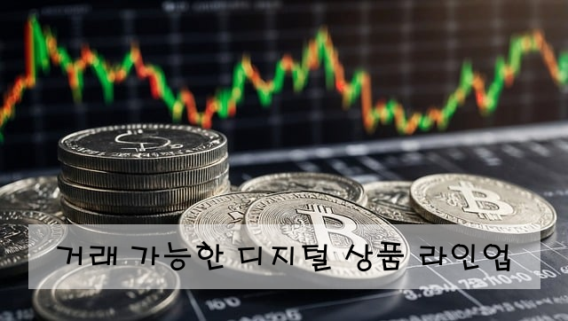 거래 가능한 디지털 상품 라인업