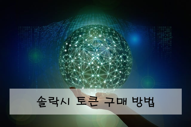 솔락시 토큰 구매 방법