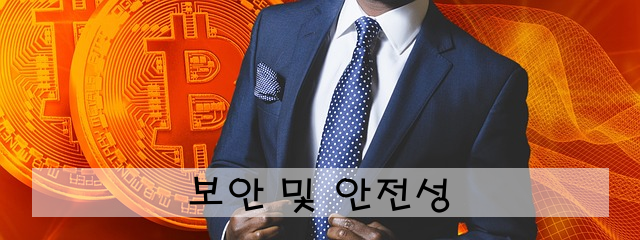 보안 및 안전성