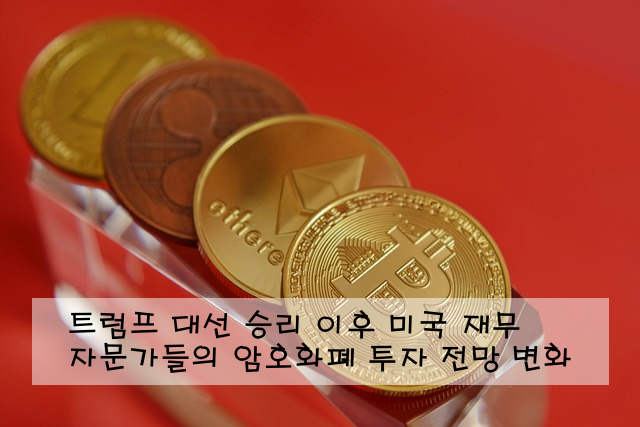 트럼프 대선 승리 이후 미국 재무 자문가들의 암호화폐 투자 전망 변화