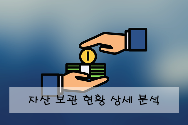 자산 보관 현황 상세 분석