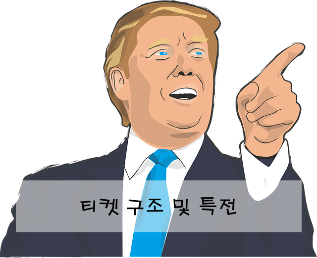 티켓 구조 및 특전