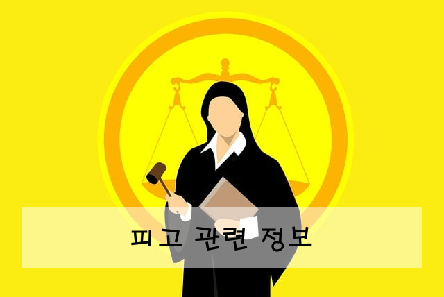 피고 관련 정보