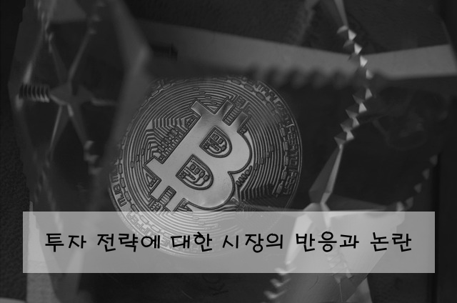 투자 전략에 대한 시장의 반응과 논란