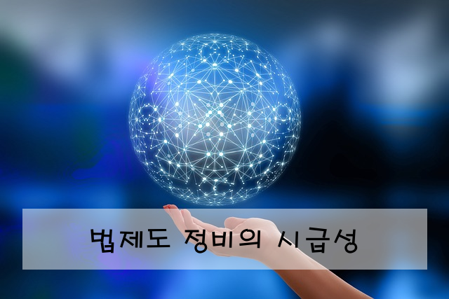 법제도 정비의 시급성
