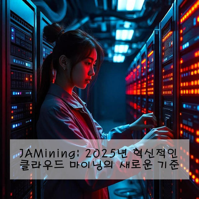 JAMining: 2025년 혁신적인 클라우드 마이닝의 새로운 기준