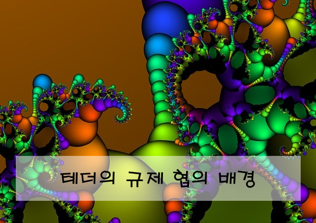 테더의 규제 협의 배경