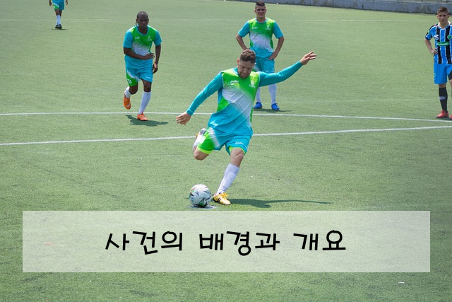 사건의 배경과 개요