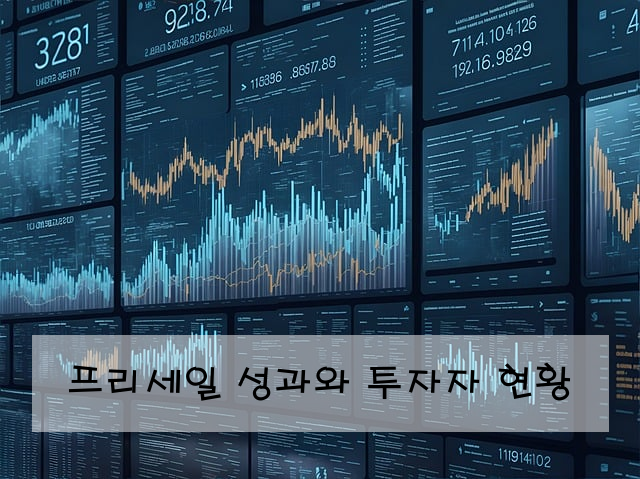 프리세일 성과와 투자자 현황