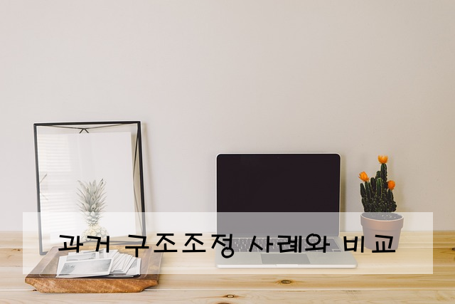과거 구조조정 사례와 비교