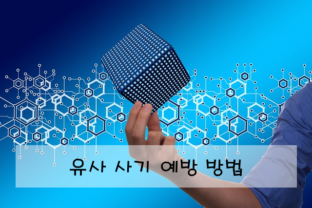 유사 사기 예방 방법