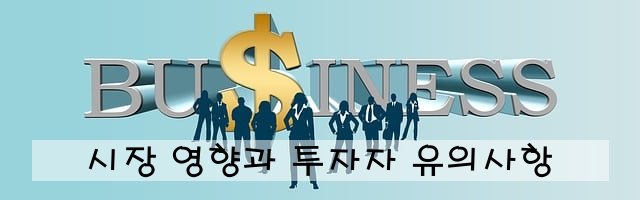 시장 영향과 투자자 유의사항