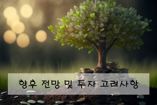 향후 전망 및 투자 고려사항