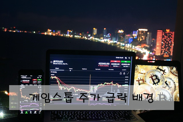 게임스톱 주가 급락 배경