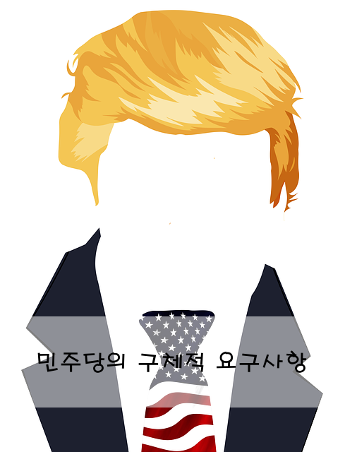 민주당의 구체적 요구사항