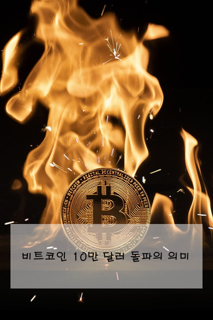 비트코인 10만 달러 돌파의 의미