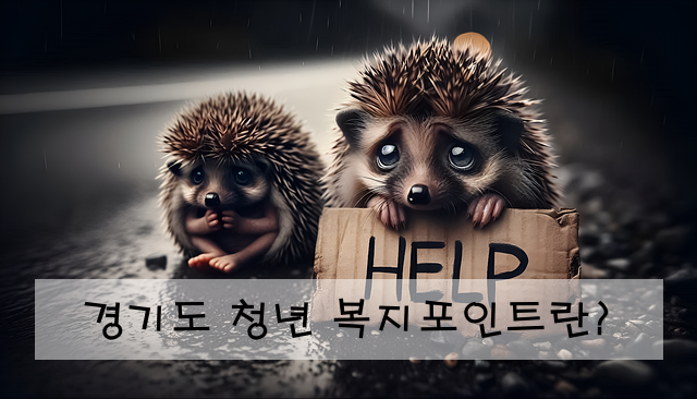 경기도 청년 복지포인트란?