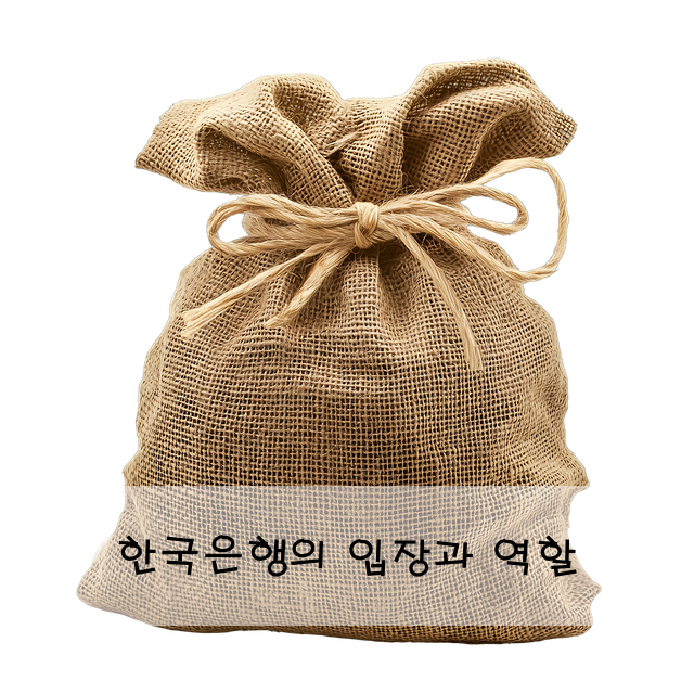 한국은행의 입장과 역할