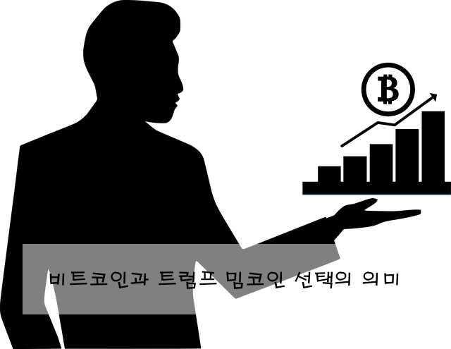 비트코인과 트럼프 밈코인 선택의 의미