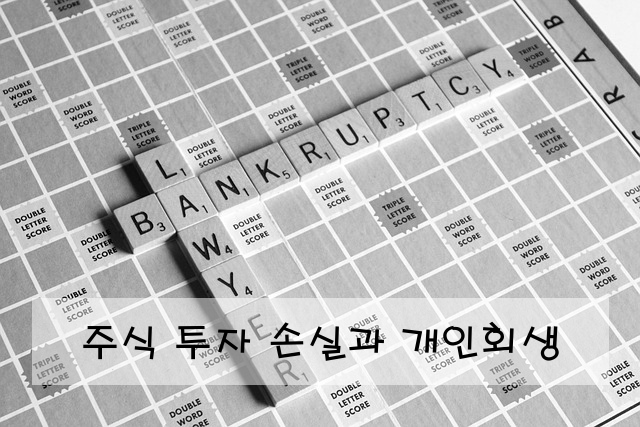 주식 투자 손실과 개인회생